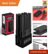 Complete 32-Piece Extra Long Screwdriver Bit Set for Professional  DIY Use