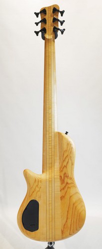 Warwick Thumb Bass 6-String Single Cut 2011 Bubinga Top Ash Wing Used - Picture 4 of 4