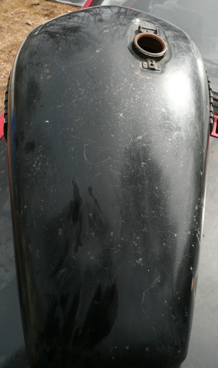 Yamaha XS 750 XS750 - Gas Tank - With Emblems - No Gas Cap or