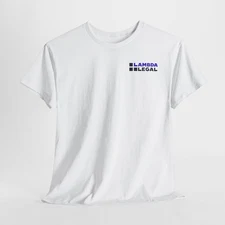 LGBTQ+ Rights Advocacy Gildan All Cotton T-Shirt Social Activist Lambda Legal