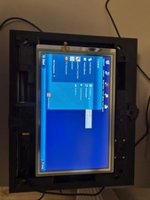 GIRA display and operating unit 207800 control 9 client with glass panel black