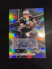 2025 Panini Rookies & Stars Drew Brees Auto Holo #97 Saints NFL