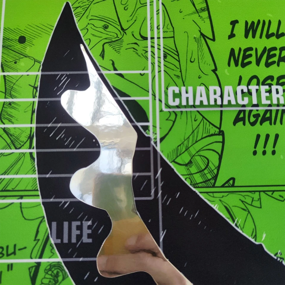 One Piece Zorro HOLO Playmat - Silber Foiling Foil Glitzer Zoro Spielmatte  - Bild 4 von 4