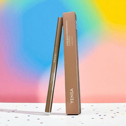 YENSA BEAUTY Super Brow Defining Matita 0,35 g in Marrone Scuro Nuova con scatola 0,0012 OZ - Foto 13 di 24