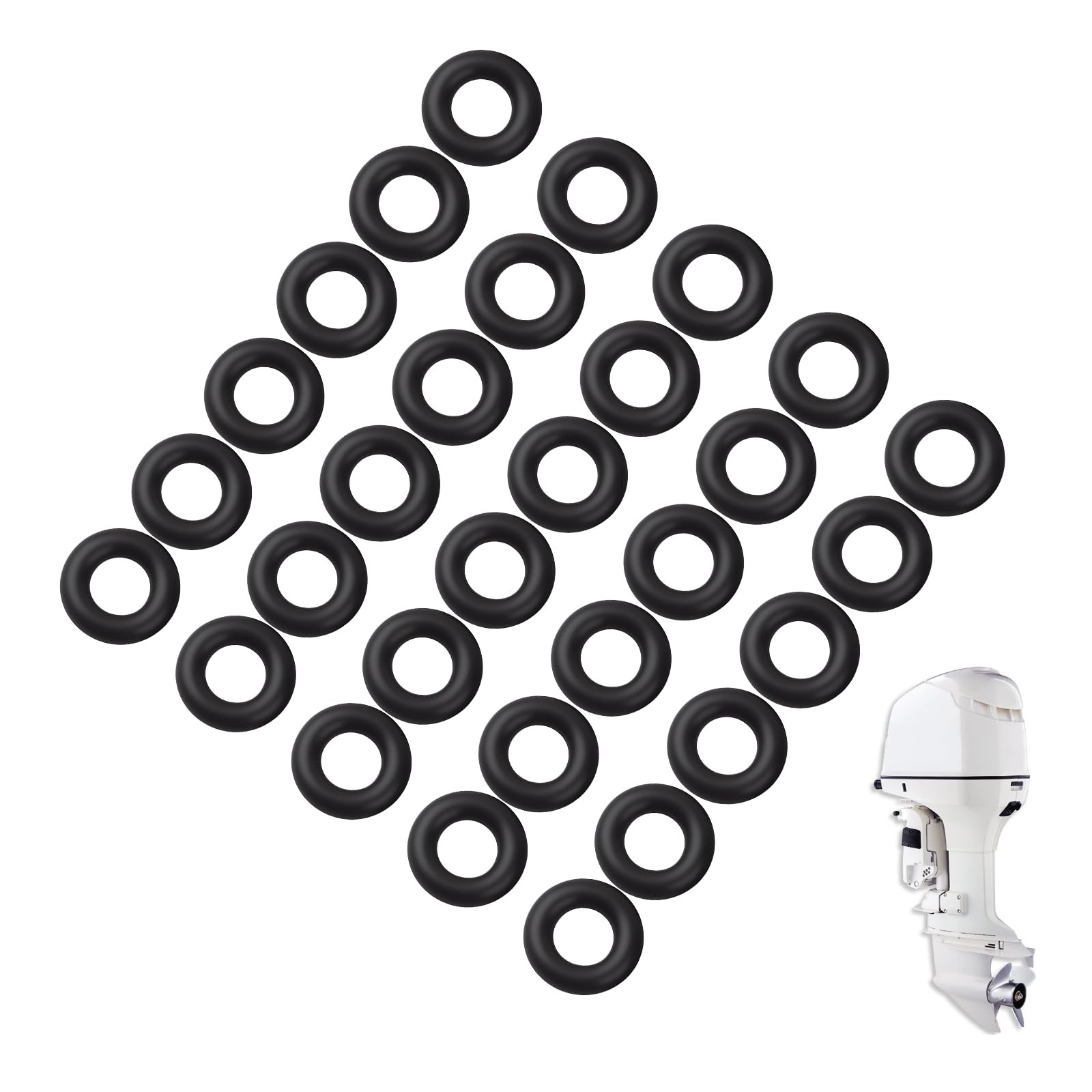 335362 0335362 O-Ring Seals Kit Compatible with Johnson/Evinrude 90-175Hp 60 Deg