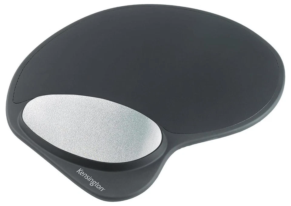 Tapis De Souris En Gel Avec Repose-Poignet, Noir / Gris - 62404 - Photo 1/1