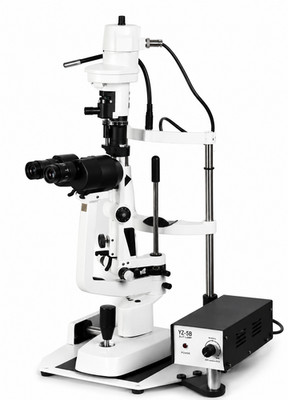 2 Step Slit Lamp with White Colour collection with free expedite shipping