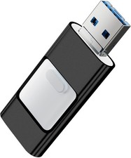 USB C SD Card Reader 3.0, 2-in-1 Dual Slot Memory Card Adapter for SD and Micro