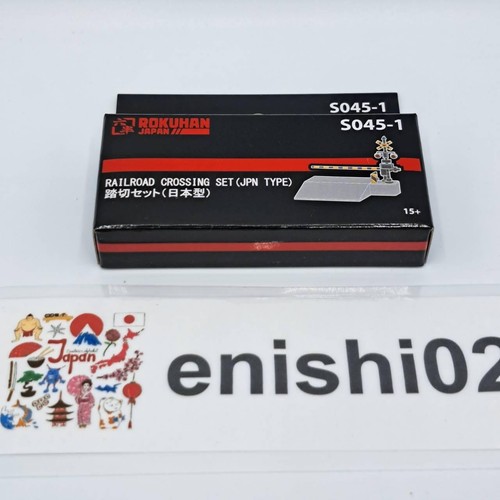 Rokuhan Z Gauge Z Shorty S045-1 RAILROAD CROSSING SET JAPAN TYPE Railway model - Picture 4 of 24
