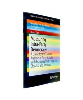 Measuring Intra-Party Democracy: A Guide for the Content Analysis of Party Statu