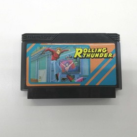 NAMCOT Rolling Thunder Famicom FC NES Action Retro Game 1988 A7126