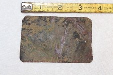 NICE CIVIL WAR CONFEDERATE CLIP-CORNER BUCKLE BELT PLATE DUG IN VIRGINIA