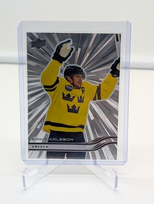 2025-26 Upper Deck Extended Series #682 Erik Karlsson Outburst Team Sweden