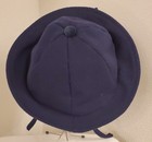 Braetan Kids Size 5 Dark Blue Wool with Velvet Trim Winter Coat & Hat — photo 4
