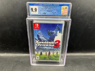 1st Print Xenoblade Chronicles 3 Nintendo Switch CGC 9.9 A++ FACTORY SEALED WATA