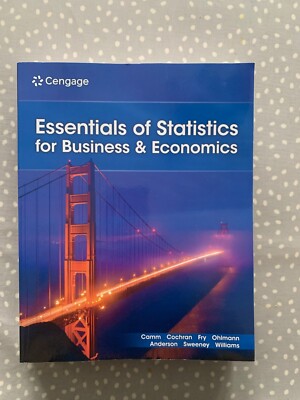 Essentials of Statistics for Business and Economics Book