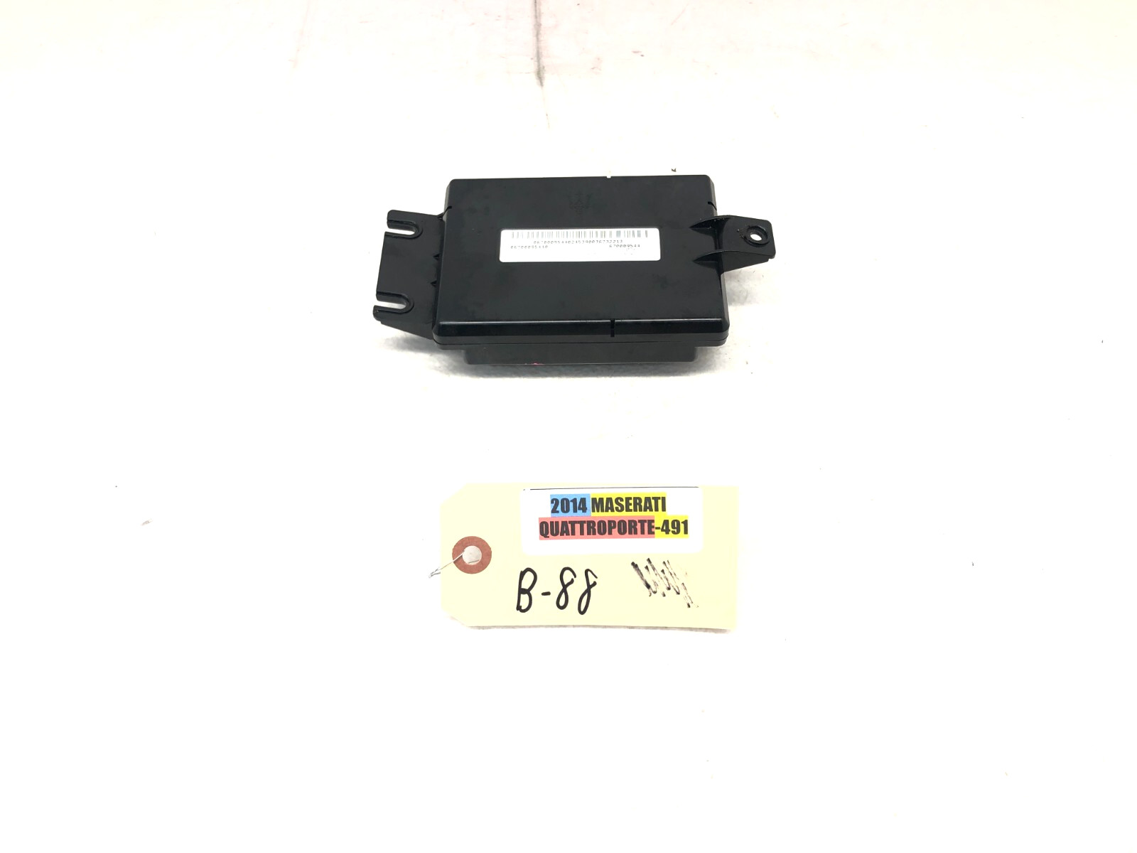 2014-2016 MASERATI QUATTROPORTE AC AIR CONDITIONER HEATER CONTROL MODULE OEM