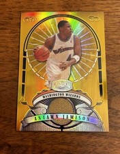 2007-08 Topps Bowman Sterling Gold Refractor Patch Antawn Jamison /25