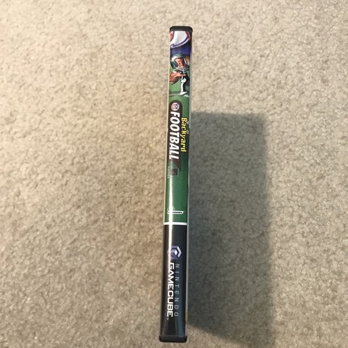 Videojuego de fútbol americano Nintendo GameCube patio trasero NFL 2001 disco manual completo - Imagen 3 de 8