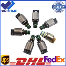 7PCS Transmission Valve Body Solenoid Kit 6R60 6R80 Set For FORD Ranger F150