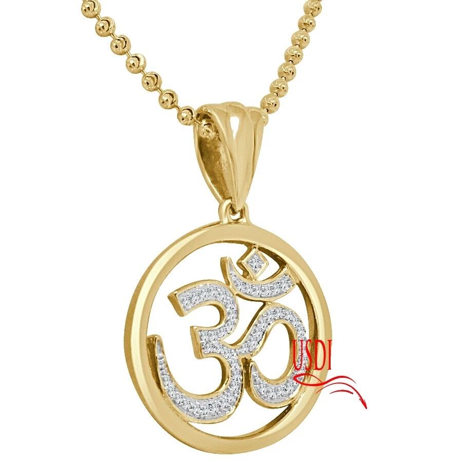 Collares y colgantes religiosos de la Cadena de Diamante para hombres