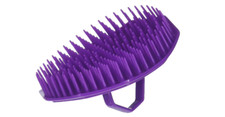 Scalp Brush Shampoo Shower Massager Hair Comb Dandruff Remover Finger Hole 3 Pcs