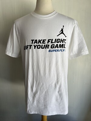 NIKE (2013) Official Men's Super.Fly 2 ''Take Flight'' Jordan Promo T-Shirt Large