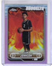 2024-25 Topps Chrome - Cam Johnson #159 Pink Refractor
