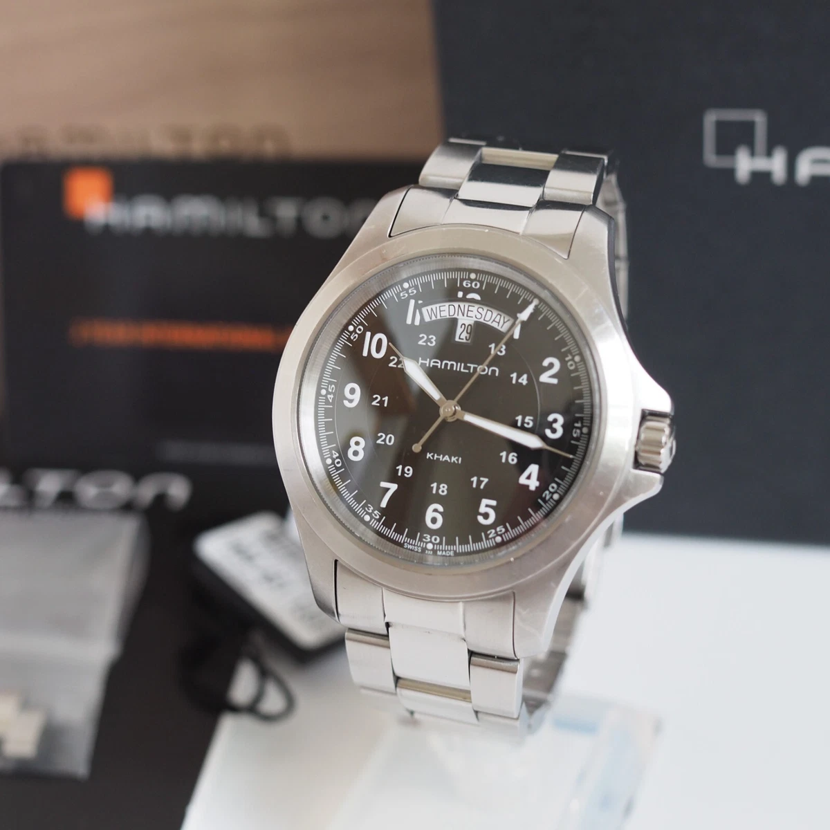 Hamilton khaki top king ebay