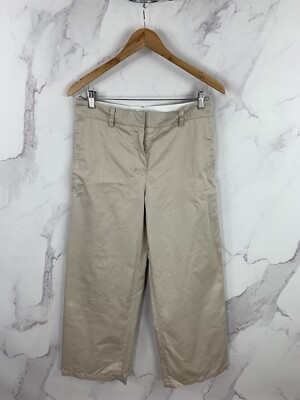 S` Max Mara Wide Leg Hose Größe US 8 EU 38 IT 42