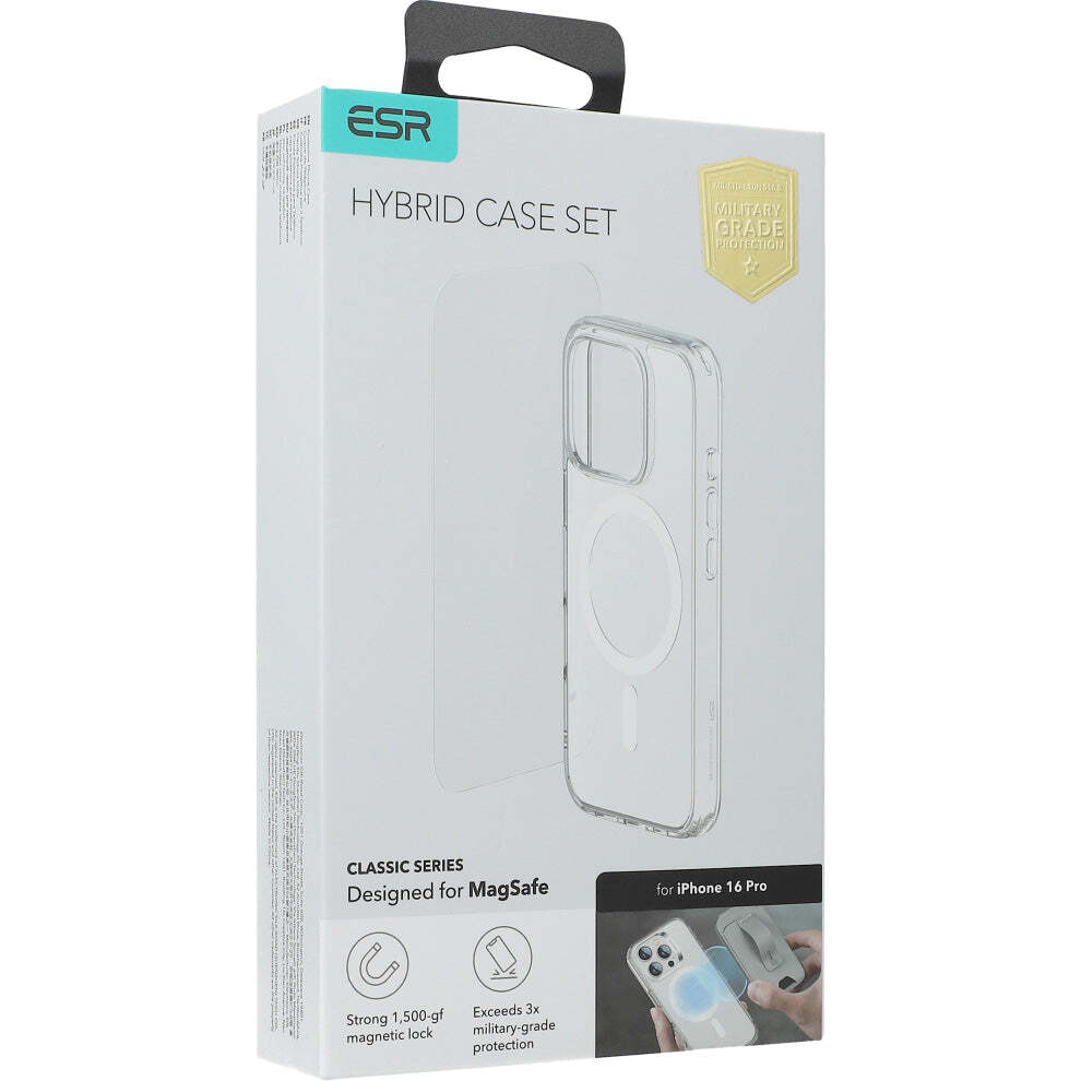HGH Matte Handyhülle Für IPhone 16 Pro – Stoßfest, Durchscheinend, Anti-Fingerabdruck (Orange)