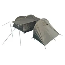 Professional Army Outdoor Camping 2 Men Tent + Storage Space - OD Green - New