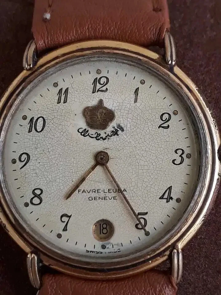 Favre Leuba King Hussein Jordan Special Edition Watch wristwatch men vintage - Image 2 of 4