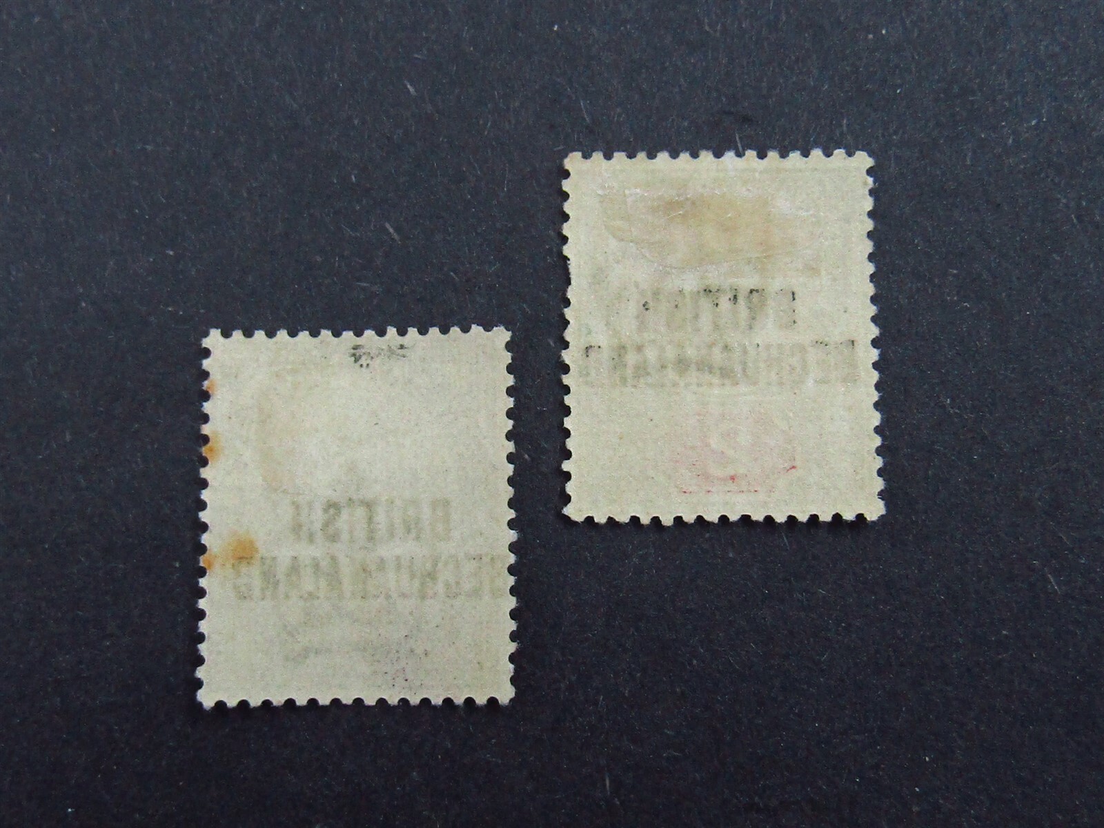 nystamps British Bechuanaland Protectorate Stamp 33.34 Mint OG H