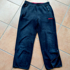 Damen Jogginghose Fleecehose Thermo Laufhose warm weich mit Taschen Schwarz Gr.M