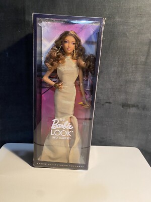 Barbie The Look Red Carpet Gold Dress Gown Rooted Lashes AA Goddess BCP87 |  eBay