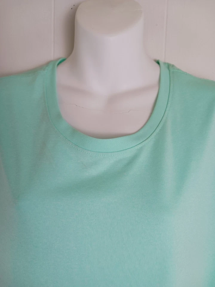 Camiseta Feminina Danskin Now Verde Claro Plus Size 2XL - Imagem 3 de 4