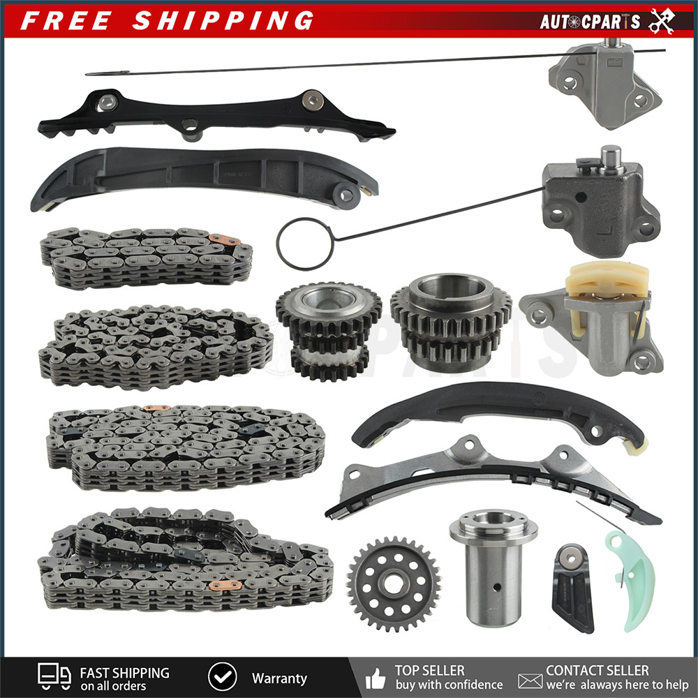 For Maserati Ghibli Levante Quattroporte 3.0L V6 Engine 323513 Timing Chain Kit 
