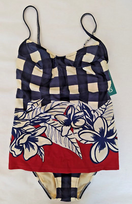 Women's underwired tankini 2 piece set size 36 Cup-B swimwear tankini underwired