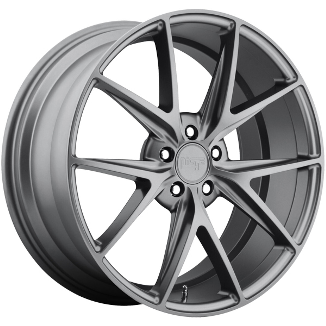 20x9 +35 Niche M116 Misano 5x4.5 Matte Gun Metal Wheels Set of 4