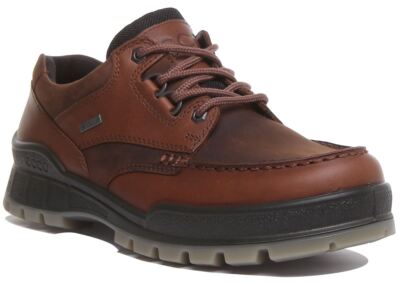 Ecco Track 25 Low A-Ecco Gore Tex Mens Sneaker In Brown Size US 7 - 13
