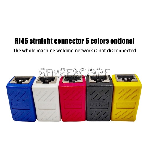 RJ45 Coupler Cat6/5e Network Straight Connector Cable Extender Speed Gigabit DE - Bild 12 von 17