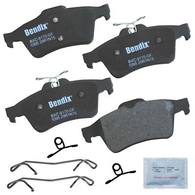 Disc Brake Pad Set-Priority One Ceramic BPR Bendix CFC1095