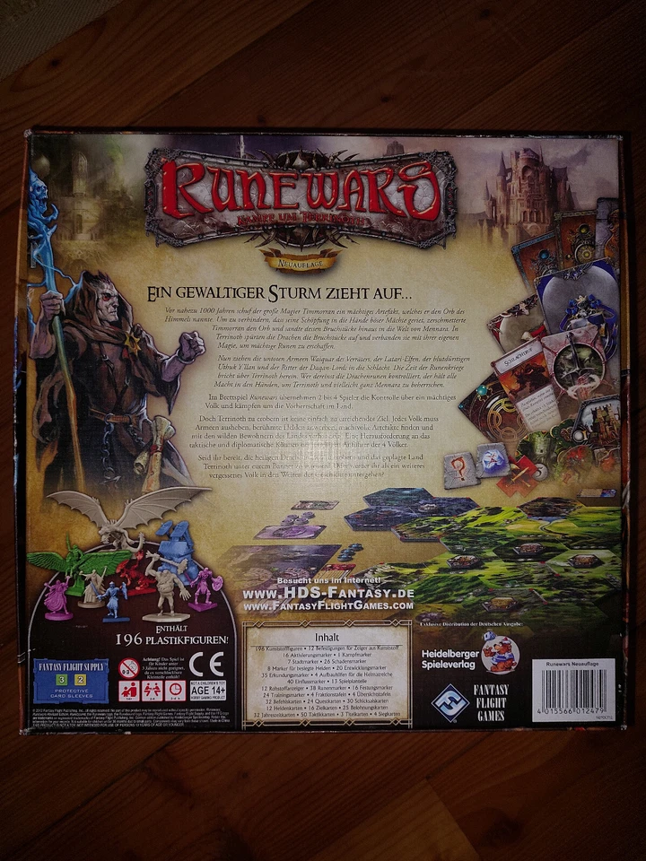 Runewars - Kampf um Terrinoth deutsch gebraucht - Bild 2 von 2