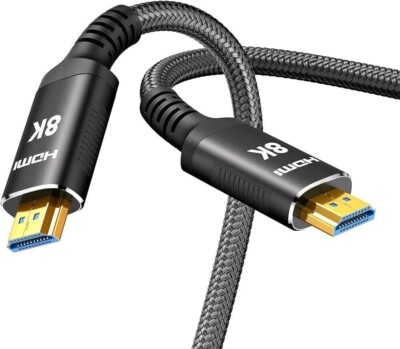 Snowkids 8K HDMI Fiber Optic Cable 98Ft/30MUltra 48Gbps Hdmi cable