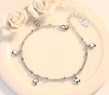 Armband Armkette Herzen 925 Sterling Silber Damen Schmuck Geschenk