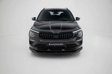 Front Ansatz V.1 für Skoda Kamiq Monte Carlo Mk1 Facelift Spoilerlippe Schwert 
