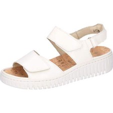 Waldlaufer 955001 201 148 H-Willow Ladies Off White Patent Leather Arch Support