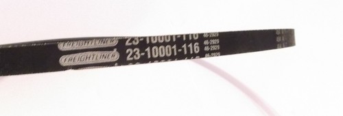 Cinturón de transmisión accesorio Freightliner parte #23-10001-116 envío PPD (puertas 9470) - Imagen 3 de 4