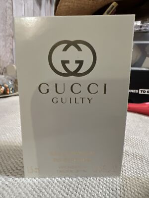 GUCCI GUILTY EAU DE PARFUM INTENSE POUR FEMME SAMPLE SPRAY VIAL 0.05 FL. OZ. NEW